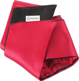 Banoch | Blinddoek bordeaux rood - zacht 150 cm 8 cm breed — thumbnail 5