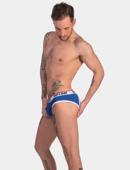 Barcode Berlin Maxime Backless Brief Royal - MAAT S - Erotisch Heren Ondergoed - Slip voor Man - Sexy mannen Slip — thumbnail 3