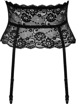 Cottelli Collection Stijlvol Hoge Kanten Jarretelgordel - 16 cm hoog - Maat Small — thumbnail 3