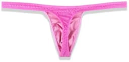 Sexy Heren String – Roze Geometrisch Glimmend Patroon – Ademend & Ondeugend Ondergoed - ( XL ) | LekkerStout ( LS046 ) — thumbnail 4