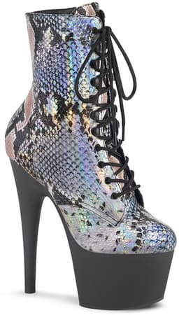 Pleaser - ADORE-1020SP Plateau Laarzen, Paaldans schoenen - Paaldans schoenen - 37 Shoes - Zwart/Multicolours — thumbnail 1