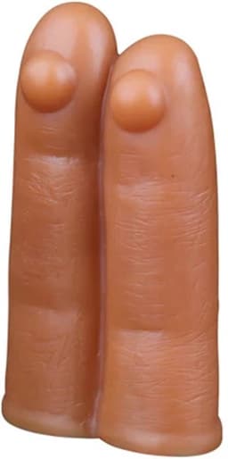 Vinger condoom extra stimulatie - Set van 2 - Vinger vibrator - One size - Clitoris stimulans - Anale stimulatie — thumbnail 4