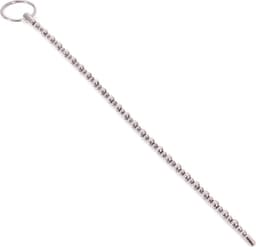 Kiotos - Buigbare Plasbuis Plug - Urethral Sound - Met Balletjes 6 mm — thumbnail 1