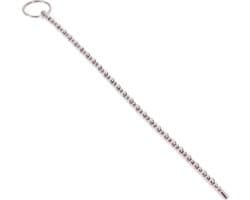 Kiotos - Buigbare Plasbuis Plug - Urethral Sound - Met Balletjes 6 mm