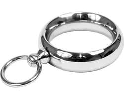 Rimba - Donut Cockring - Met klein ringetje voor ketting of gewicht 45 mm