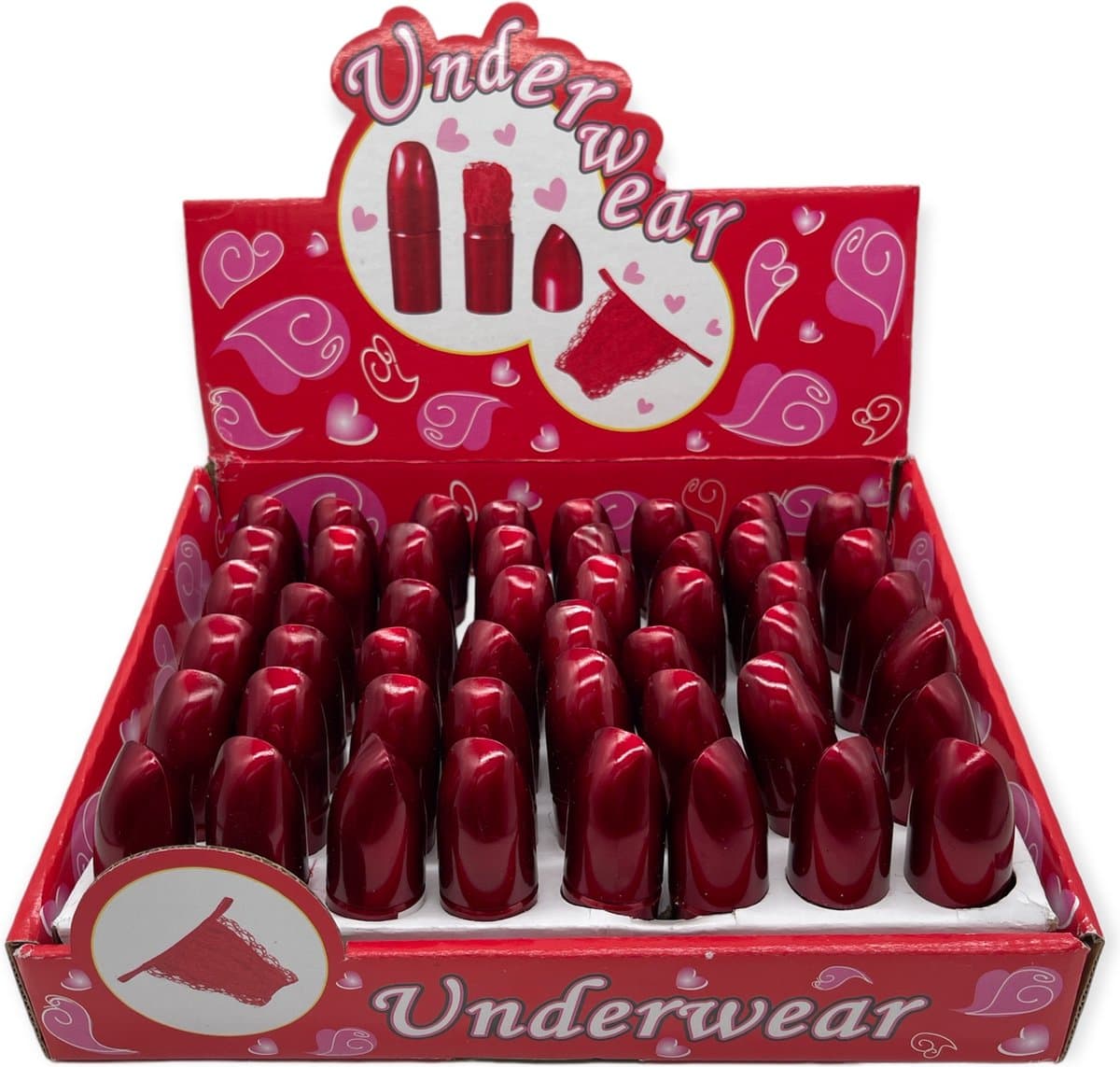 Kinky Pleasure Lipstick Slipje Display 48 stuks Koop Nu En Bespaar Meer Dan 250 Euro — afbeelding 1
