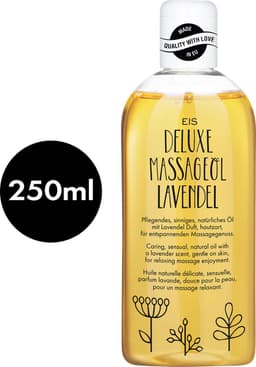 Deluxe massageolie van EIS, erotische massageolie, lavendelaroma, 250 ml — thumbnail 2
