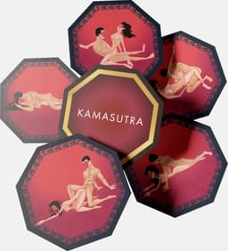 G Kamasutra spel - erotisch spel voor koppels - truth or dare - erotiek -spelletjes voor volwassenen - binddoek en zandloper inbegrepen — thumbnail 4