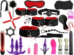 Sex Toys voor Koppels BDSM Bondage Set - Bondage-set bed boeien, seksspeelgoed voor paren, extreem stabiele BDSM bondageset — thumbnail 1