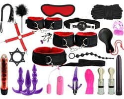Sex Toys voor Koppels BDSM Bondage Set - Bondage-set bed boeien, seksspeelgoed voor paren, extreem stabiele BDSM bondageset
