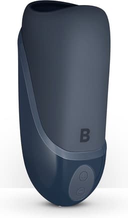 Boners - Vibrerende Blowjob Simulator - Oplaadbaar - Masturbator Sleeve - Sex Toys voor Mannen - Masturbator voor Man - Masturbators - Masturbator voor Mannen Elektrisch - Blauw — thumbnail 1