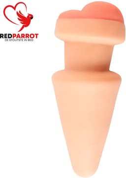 Mega buttplug met kunstvagina | XXL | Kont plug inclusief masturbator | 2 in 1 | Grote plug | Hoge kwaliteit — thumbnail 4