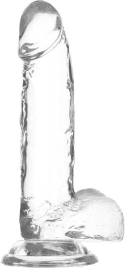 Crystal Addiction - Transparante Dildo - 19 cm — thumbnail 1