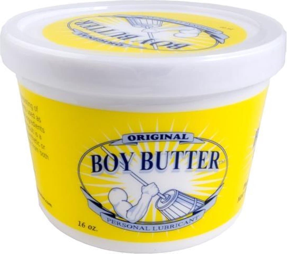 Boy Butter - Glijmiddel - Plantaardige Glijcrème op oliebasis - 473 ml - 16 oz — afbeelding 1