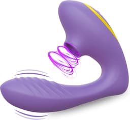 IVY LUX NUA SE - 2-in-1 Luchtdruk Vibrator – Clitoris Stimulator & G-Spot Vibrator – 12 Standen – Fluisterstil & Waterdicht – Siliconen – Oplaadbaar – Vibrators voor Vrouwen & Koppels – Roze — thumbnail 1