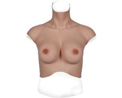 Siliconen Borstprothesen voor maat L / XL - CUP D - Wearable Borst - 100% hypoallergene medische siliconen - Kunstmatige Nep Borst - Valse Borsten - Borst - Siliconen Huid - Bodysuit - Crossdresser - Transgender - Travestiet - Body4Everybody