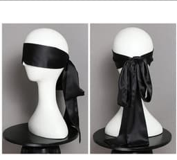 Gift Set Satijnen Blinddoek & Handboeien in 1 + fluffy Handboeien voor Playful Intieme Avonden - Discreet verpakking Gift set — thumbnail 5
