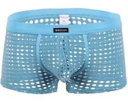 boxer visnet short lingerie onderbroek visnet heren onderbroek mannen goedkoop sexy erotisch
