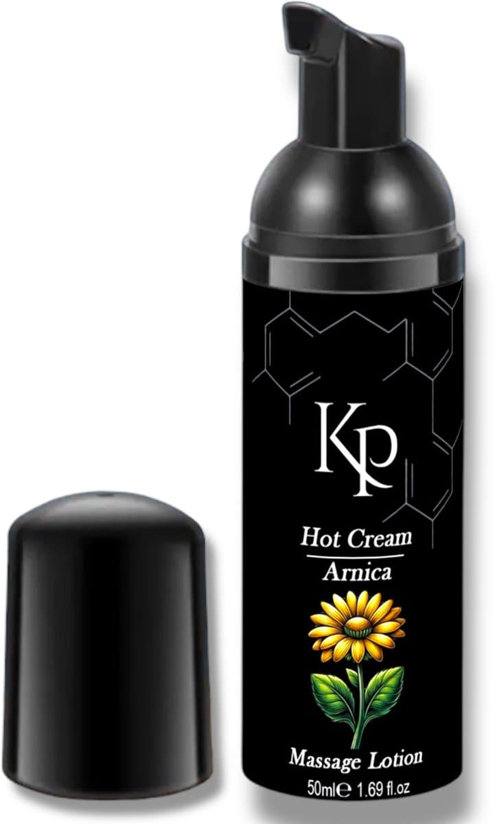 KP Hot Cream Massage Lotion Arnica — afbeelding 1
