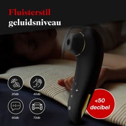 HappySexy Verwarmde Luchtdruk Vibrator Pro 2 Satisfyer voor Vrouwen – Clitoris en Tepel Zuiger Stimulator Massager – 13 Verschillende Standen Vibraties en Waterproof – Realistische Tepelzuigers Vibrators – Seks toys en Seksspeeltjes Next Generation — thumbnail 5