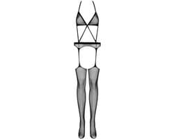 Obsessive Bodystocking - Erotische Body - One Size - Zwart — thumbnail 3