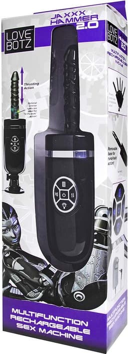 XR Brands Jaxxx Hammer 2.0 - Seksmachine black — thumbnail 5