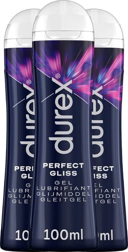 Durex - Perfect Gliss Glijmiddel voor Anaal & Oraal - 100 ml 3 Stuks — thumbnail 1