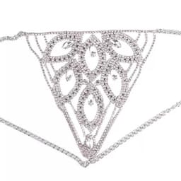 Body chain - sexy lichaam sieraad -  kristal ketting — thumbnail 2