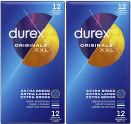 Durex Condooms XXL 12st - 2 Stuks - Voordeelverpakking — thumbnail 1