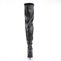 EU 44 = US 13 | SEDUCE-3000 | 5 Plain Stretch Thigh Boot — thumbnail 4
