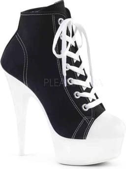 EU 42,5 = US 12 | DELIGHT-600SK-02 | 6 Heel, 1 3/4 PF Sneaker, Side Zip — thumbnail 1