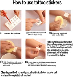 USE ME Tattoo - sexy tijdelijke tattoo - neptattoo volwassenen - plak tattoo - erotiek — thumbnail 3