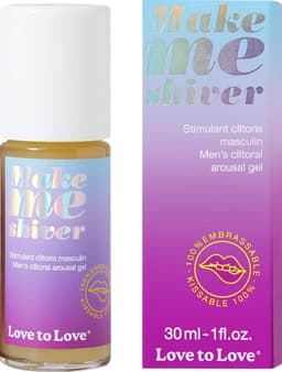 Love to Love - Make Me Shiver - Clitoris stimulerende gel voor mannen - 30ml — thumbnail 1