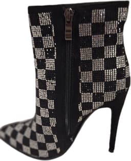 RUON- ENKELLAARSJE MET MARCESITEINLEG-NAALDHAK-BLACK-36 — thumbnail 2