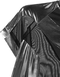Heren Mesh Top – Zilver & Zwart – Sexy Transparant Shirt – Festival Outfit — thumbnail 3