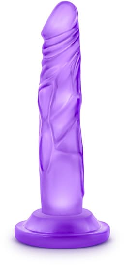 Blush Naturally Yours 5 inch Mini Cock Dildo - Paars - 14.5 cm — thumbnail 4