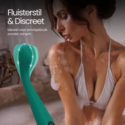 IVY LUX G-Spot Vibrator – Vibrator voor Vrouwen met LCD-scherm – 9 Vibratiestanden – Fluisterstil & 100% Waterdicht – Magnetisch Oplaadbaar – Siliconen – Groen — thumbnail 4