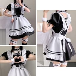 Dailygoods- Dienstmeisjeskostuum Klassiek Design - Anime Kostuum — thumbnail 5