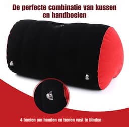 DD® Sex Stoel - Sex Meubel - Sex Chair - Seks Bondage Set - 30x30x60cm - Zwart — thumbnail 2