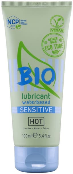 Hot Bio Sensitive Waterbasis Glijmiddel - 100Ml — thumbnail 2