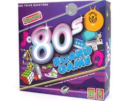Jaren 80 Bordspel - Retro Party Spel - Avond Entertainment - 500 Nostalgische Vragen