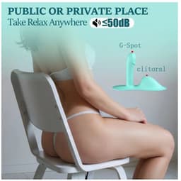 Vibepad, vibrator pad, 3 in 1 vibrator, met APP en handmatige bediening, 9 standen, g-spot, oplaadbaar, draadloos — thumbnail 5