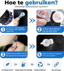 Heuts Goods Sex Kussen® - Sex Kussen - Cilinder - Sex Meubel - Sex Pillow - Seksspeeltjes voor koppel - Opblaasbaar Seks Kussen - Voor Mannen & Vrouwen - Seksspeeltjes — thumbnail 4