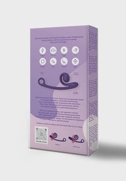 Snail Vibe Snail Vibe Curve Vibrator Lila — thumbnail 3