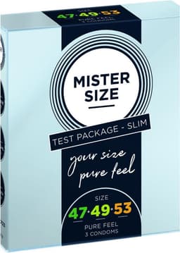 MISTER SIZE Test Box - Condooms - Maattestset 47/49/53 mm - Meerdere maten - Perfecte pasvorm — thumbnail 4