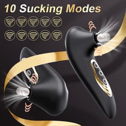 Mini luchtdrukvibrator - Sucking vibrator - Reis vibrator - Clitoris & G-spot Stimulator Luchtdruk Vibrator- seksspeeltje — thumbnail 3