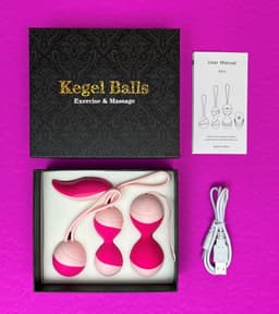 Playbird® - Bekkenbodemtrainer Set - Fuchsia - Met Afstandsbediening - Vaginale Balletjes - Kegel Trainer — thumbnail 4