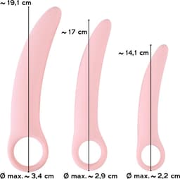 Vaginale Training Vagisnisme Set - Siliconen Dildo - Vaginale Dilator set - Seksspeeltjes Vrouwen - Vaginale Dildo Set — thumbnail 2