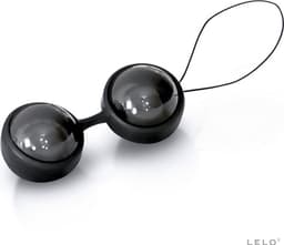 LELO Beads Noir - Bekkenbodemtrainer - Siliconen - Geishaballen — thumbnail 1