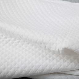Town & country Aspen sprei wit 100% katoen. Bedsprei 270x260 — thumbnail 2